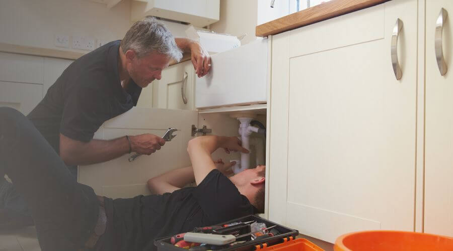 Professional burst pipe repair services in Penokee, KS